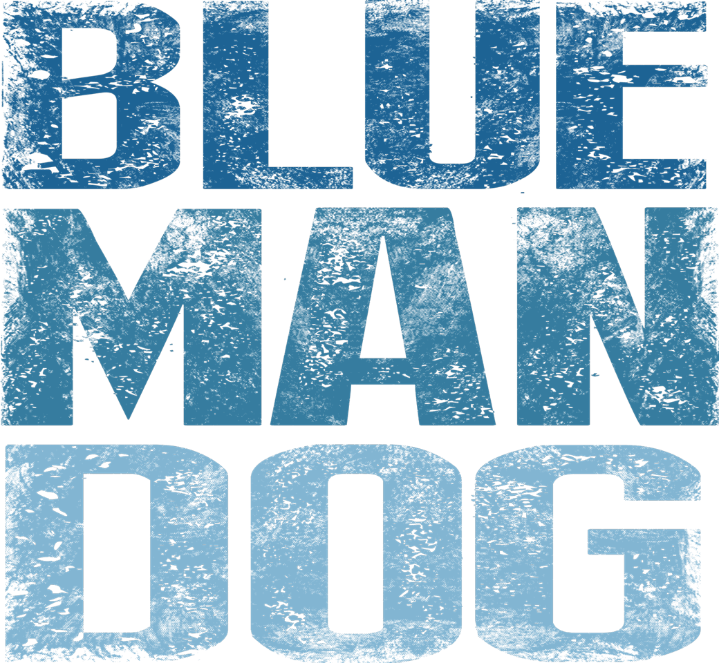 Blue Man Dog