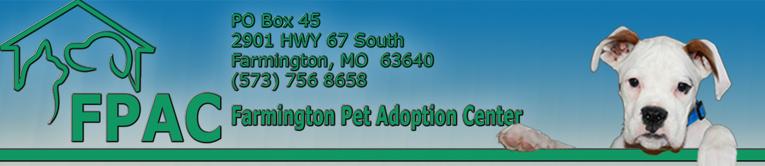 Farmington Pet Adoption Center (fpac)