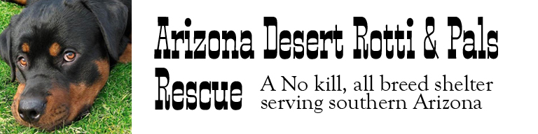 Arizona Desert Rotti & Pals Rescue